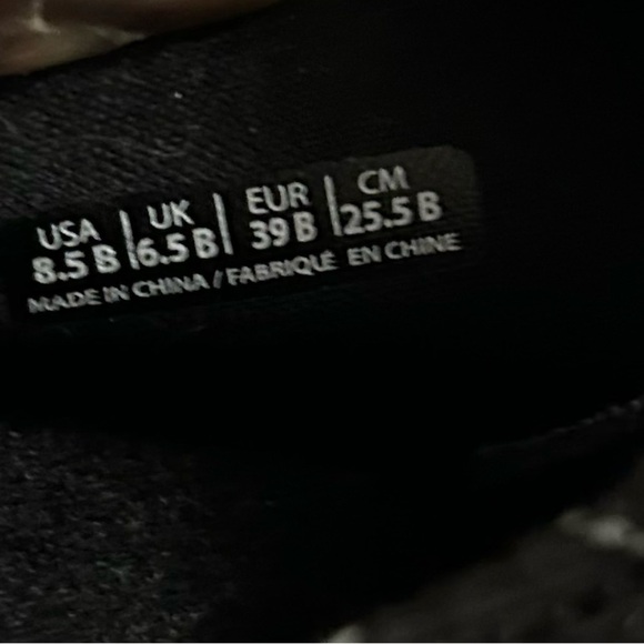 WOMEN’S SPENCO WINDOWPAYNE BLACK CANVAS IVORY COMFORT SPORT SNEAKERS SHOES 8.5 B - Picture 6 of 8